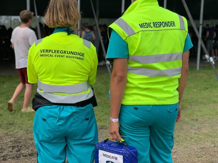 Medic responders van Medical Event Assistance